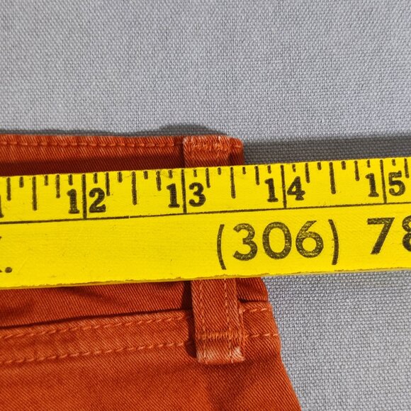 rag & bone jean jeggings women's size 26 rusty orange stretchy - Picture 10 of 14